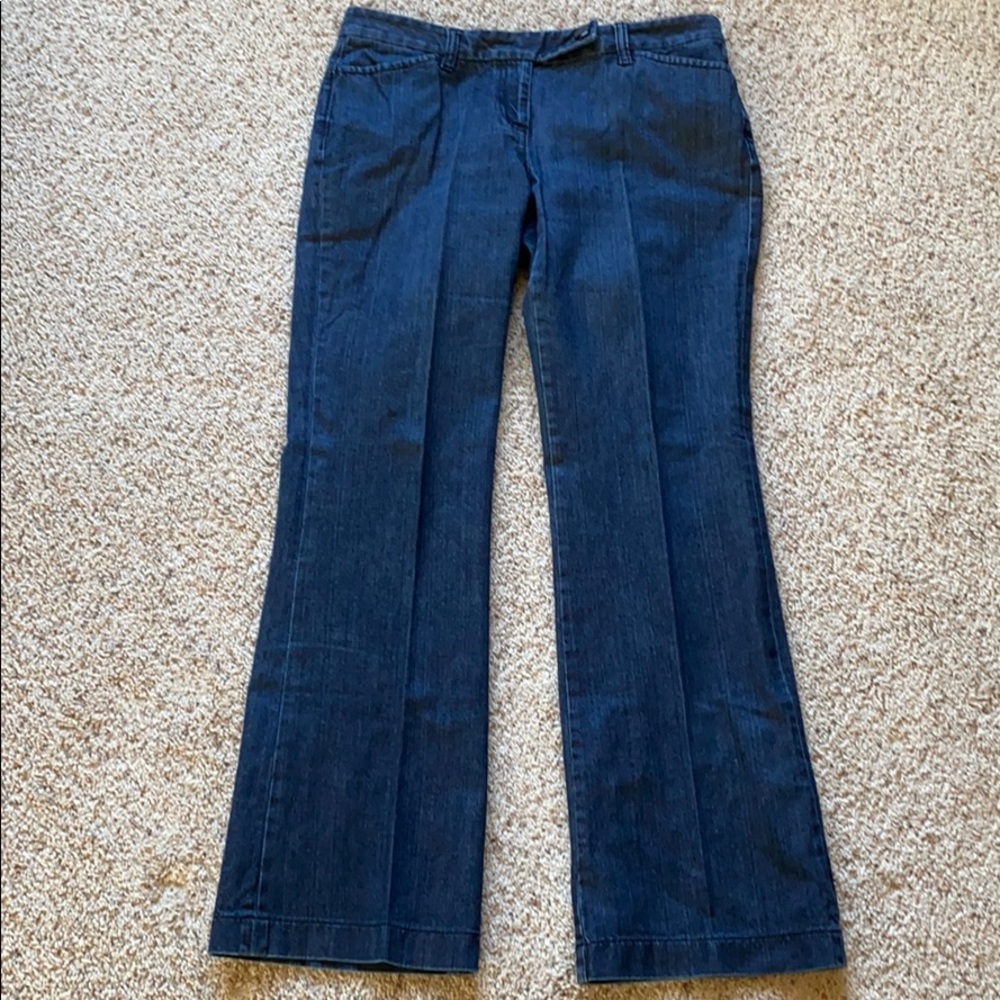 Women’s Ann Taylor Curvy Fit Blue Jeans Size 8